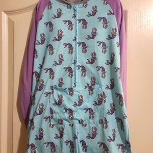 Justice sz 8 onesie pajamas